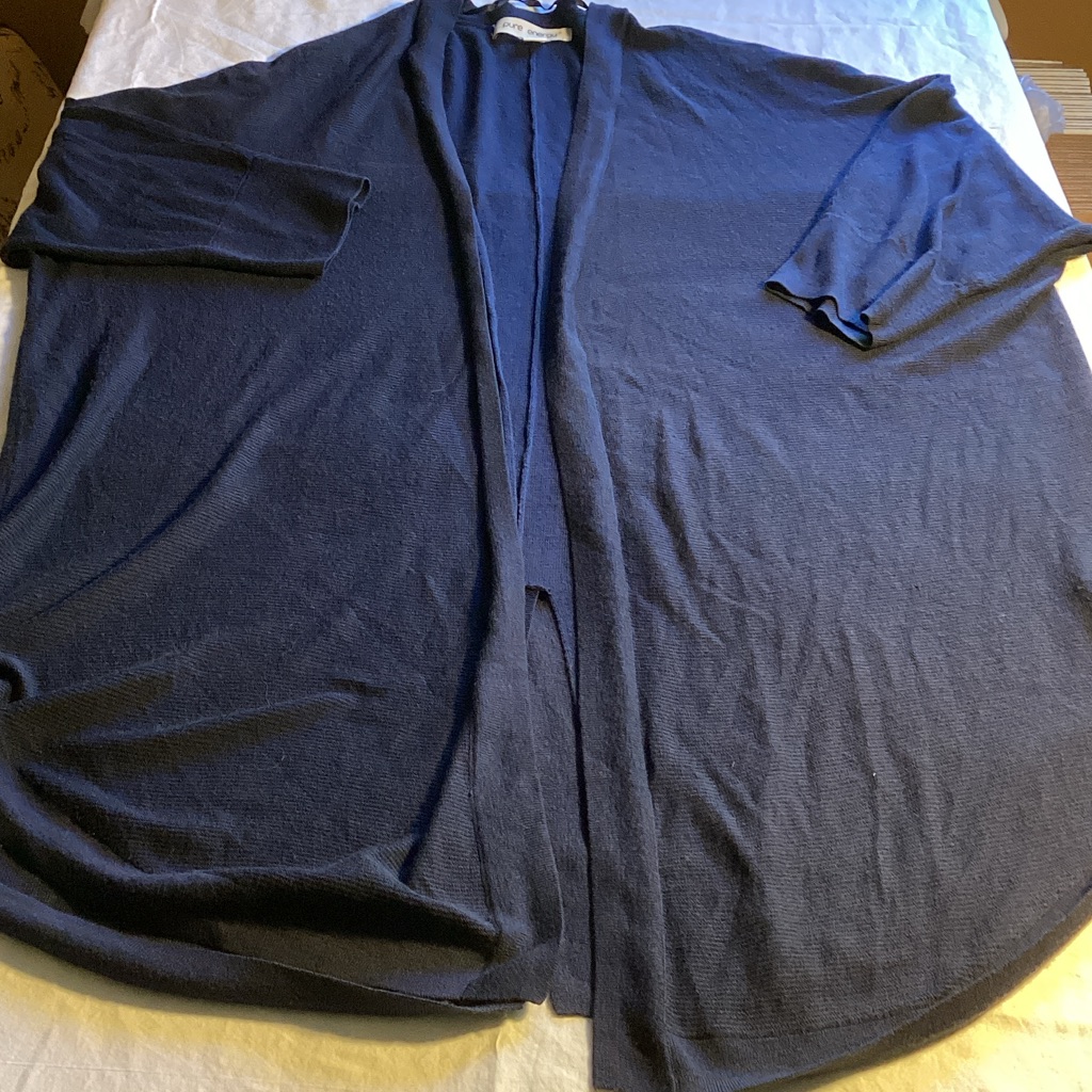 Pure Energy Deep Blue Cardigan